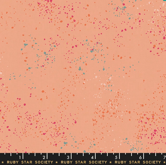 Speckled in Peach by Ruby Star Society Fabric