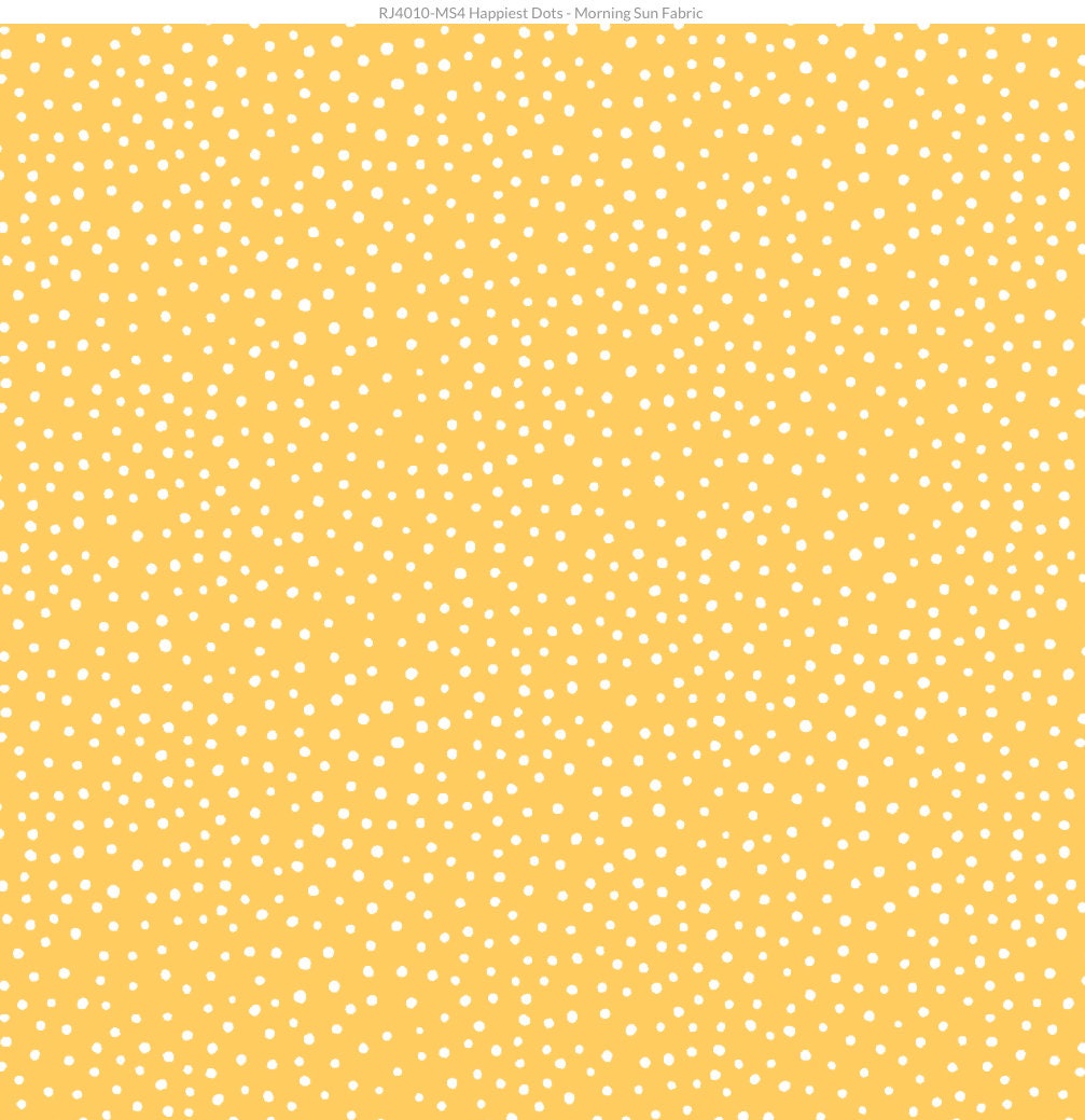 Happiest Dots in Morning Sun by RJR Fabric