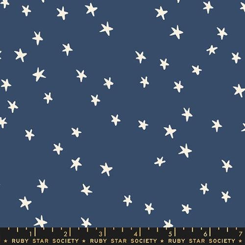 Starry in Bluebell by Ruby Star Society Fabric