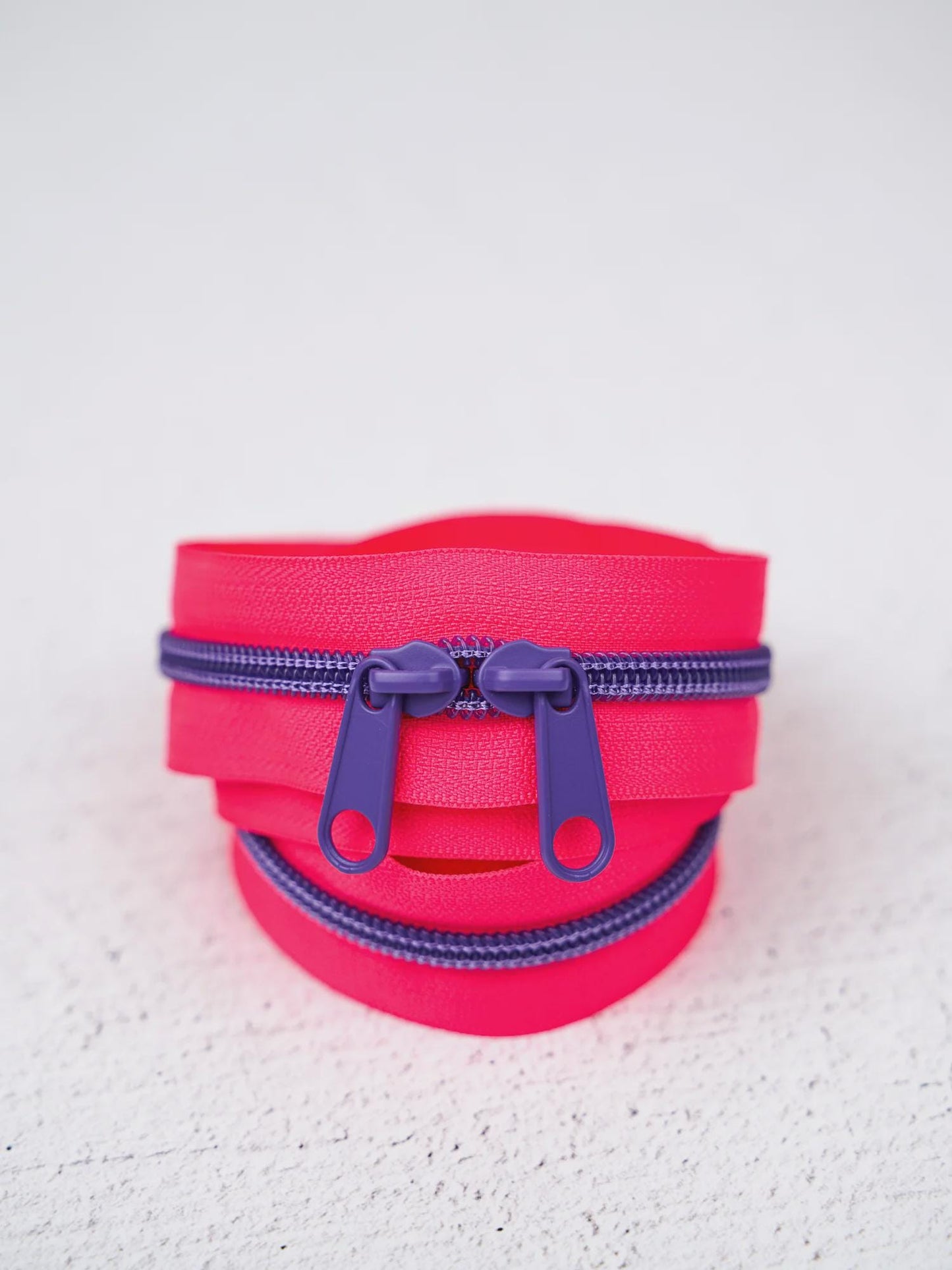 30" Handbag Zipper in Raspberry Rave by Renaissance Ribbons