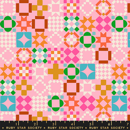 Pre Order 1 800 Notion "Quilty As Charged" in Posy by Ruby Star Society Fabric