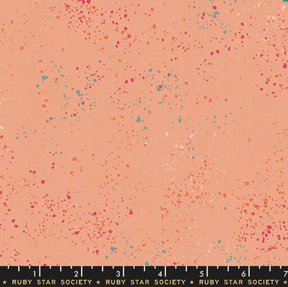 Speckled in Peach by Ruby Star Society Fabric