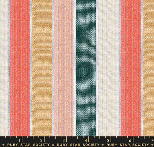 Candlelight Woven Jubilee (Holiday Stripe) | Ruby Star Society Fabric