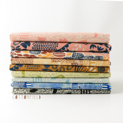 Homestead Pond in Harvest by Cotton + Steel Fabric
