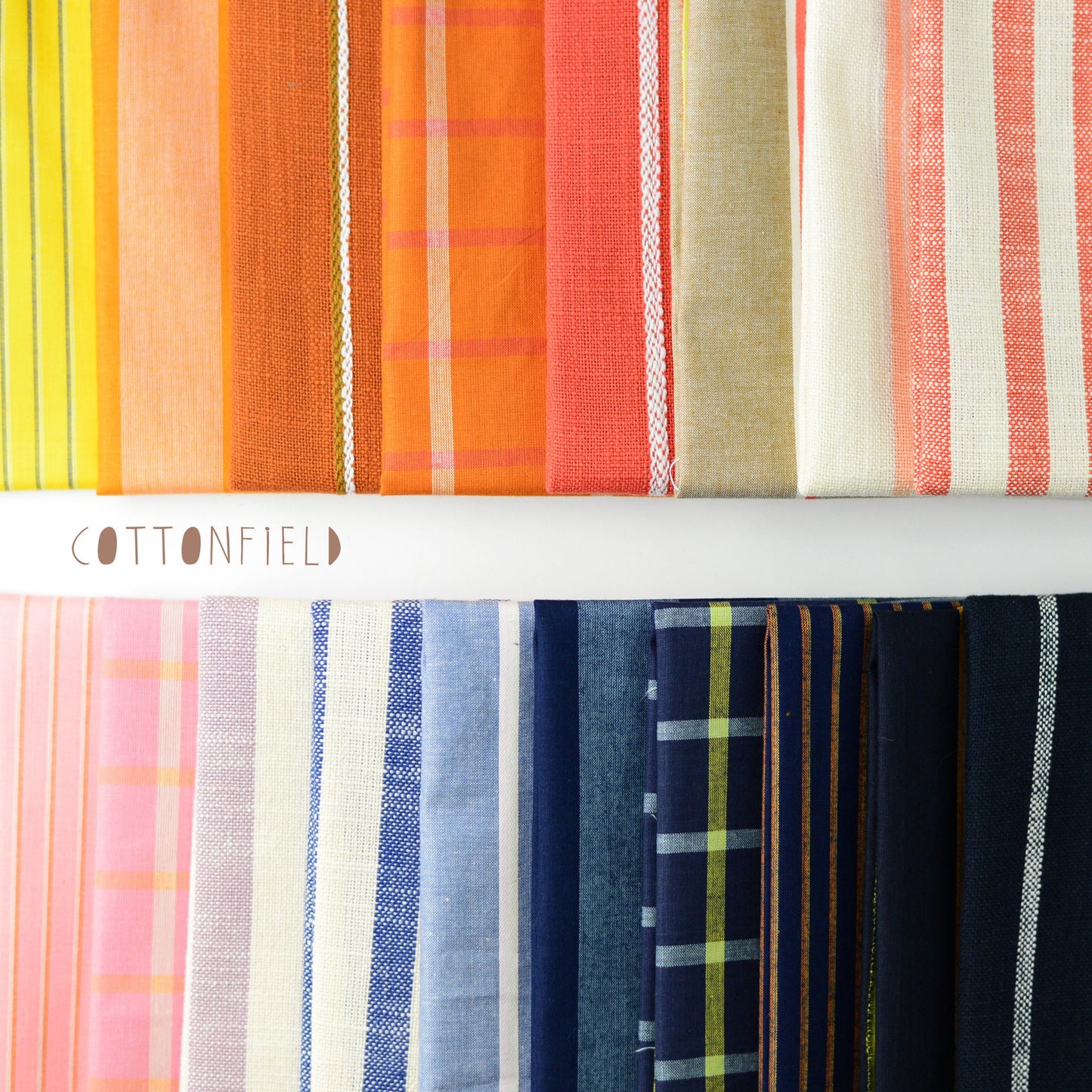 Heirloom Warp and Weft Wovens (Persimmon Chorecoat) | Ruby Star Society Fabric