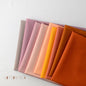 Warm (9pc) Pure Solids Fat Quarter Bundle | Art Gallery Fabric