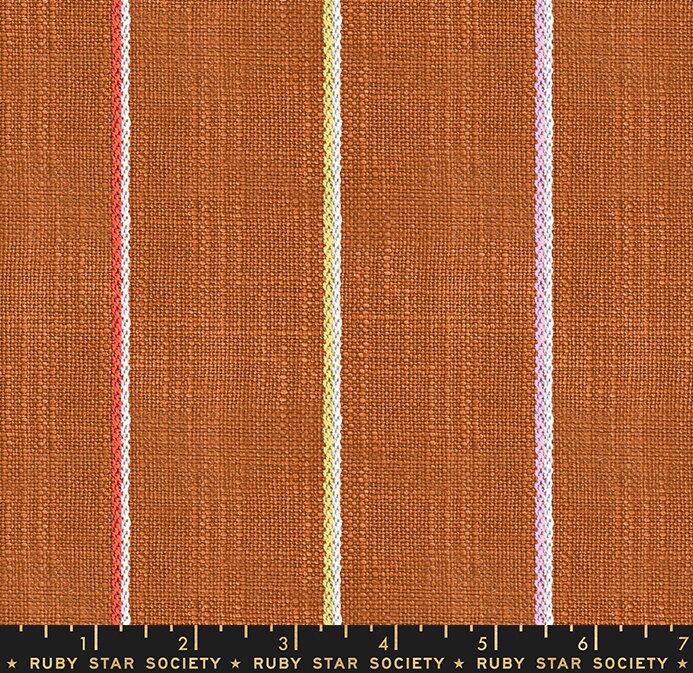 Heirloom Warp and Weft Wovens (Saddle Chorecoat) | Ruby Star Society Fabric
