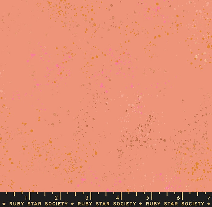 Speckled in Melon by Ruby Star Society Fabric