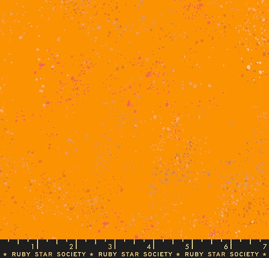 Speckled in New Clementine by Ruby Star Society Fabric