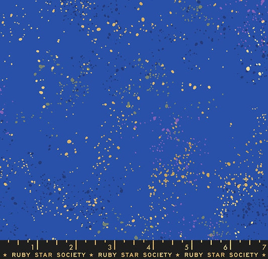 Speckled in Blue Ribbon by Ruby Star Society Fabric