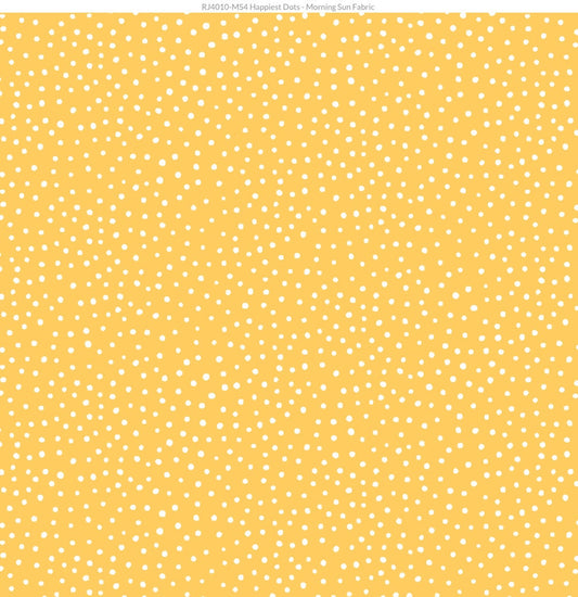Happiest Dots in Morning Sun by RJR Fabric