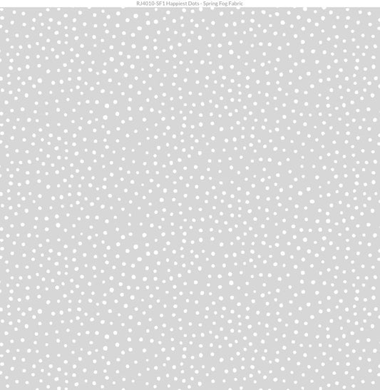Happiest Dots in Spring Fog by RJR Fabric