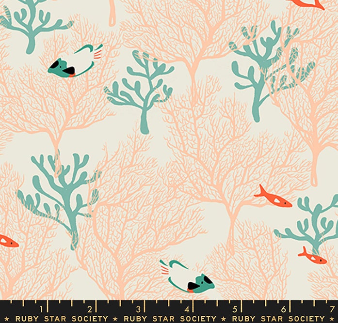 Florida Vol 2 “Tropical Fish” in Shell by Ruby Star Society Fabric