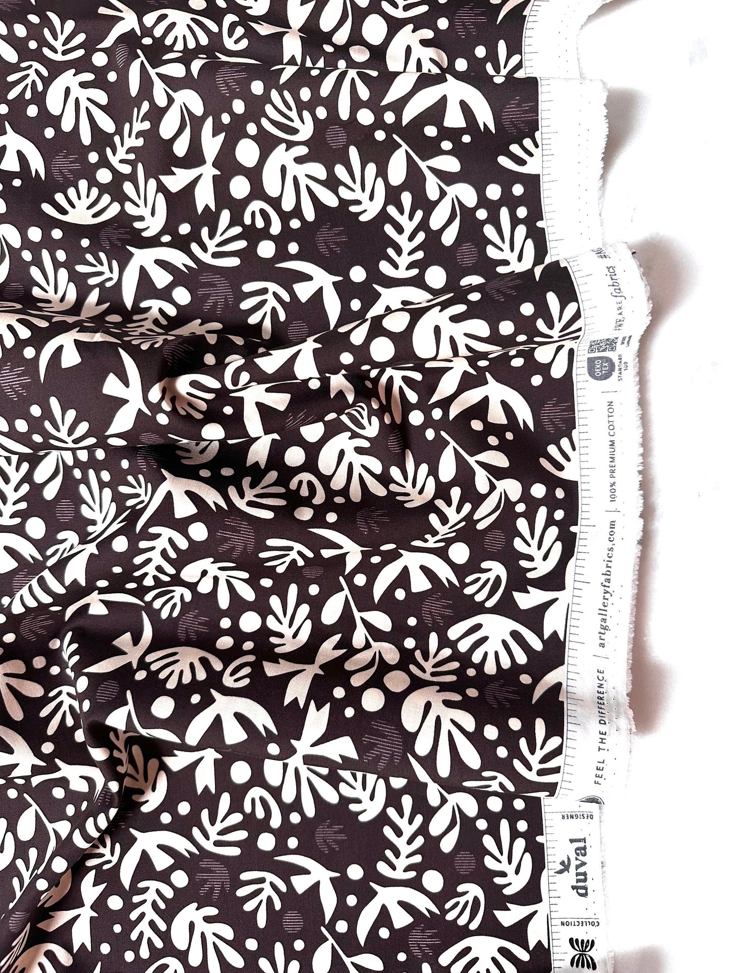 Duval "Boho Birds" in Truffle by Art Gallery Fabrics