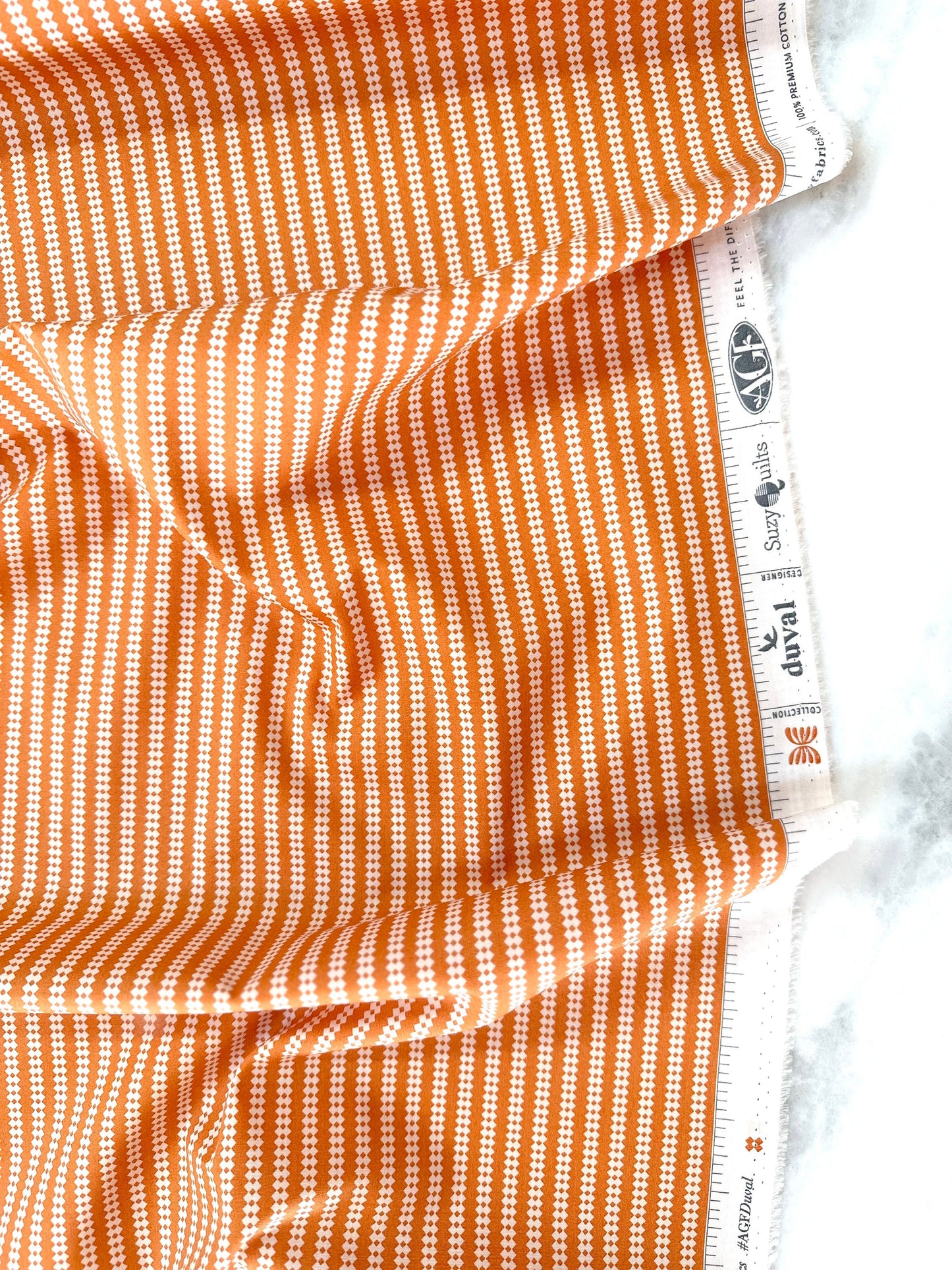 Duval "Diamond Stripe" in Spiced by Art Gallery Fabrics