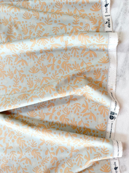 Duval "Boho Birds" in Glacier by Art Gallery Fabrics