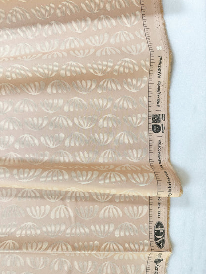 Duval "Boho Leaves" in Pearl by Art Gallery Fabrics