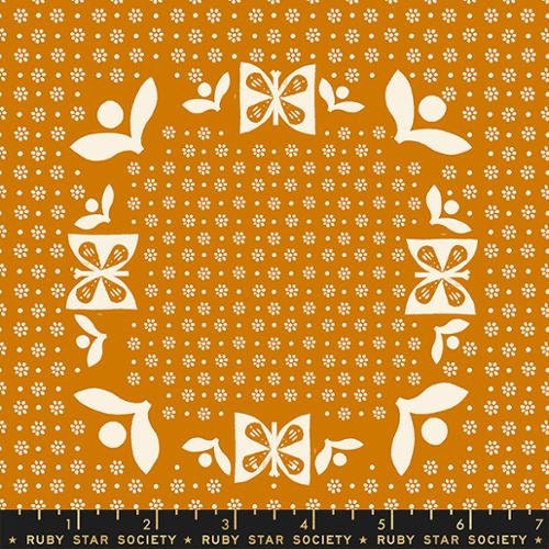Sugar Maple "Tablecloth" in Caramel by Ruby Star Society Fabric
