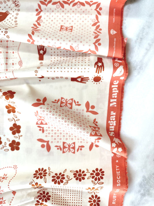 Sugar Maple in "Natural" by Ruby Star Society Fabric