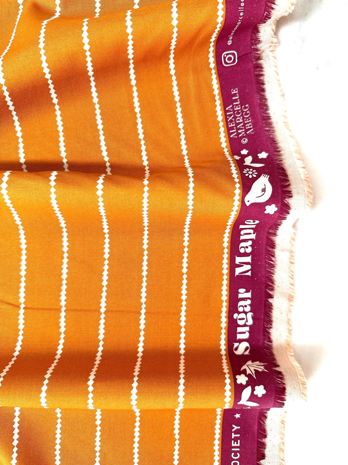 Sugar Maple "Featherbed" in Caramel by Ruby Star Society Fabric