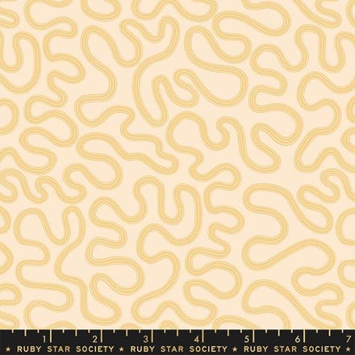 Verbena "Meander" in Butternut by Ruby Star Society Fabric