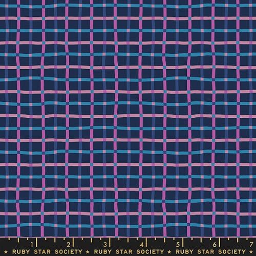 Verbena "Trellis" in Navy by Ruby Star Society Fabric
