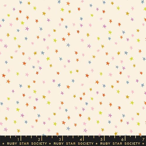Starry Mini in Multi by Ruby Star Society Fabric