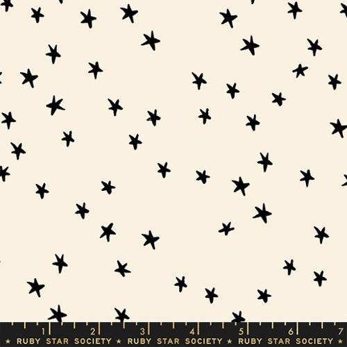 Starry in Black by Ruby Star Society Fabr