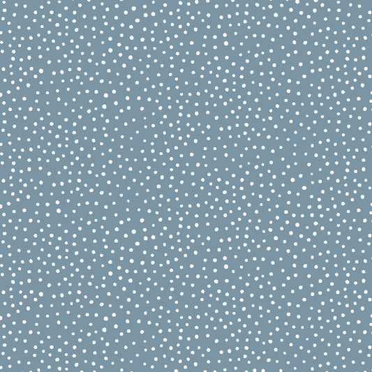 Happiest Dots in Slate Blue by RJR Fabric