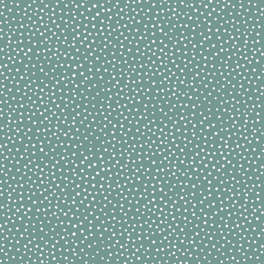 Happiest Dots in Sage by RJR Fabric