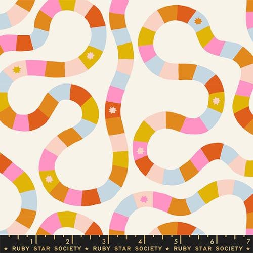 Picture Book "Game On" in Cream Soda by Ruby Star Society Fabric