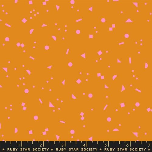 Picture Book "Forms" in Tumeric by Ruby Star Society Fabric