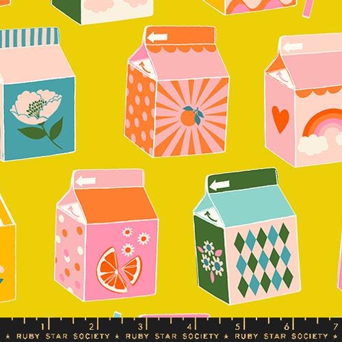 Juicy in Golden Hour by Ruby Star Society Fabric