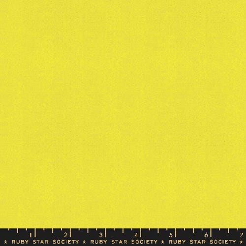 Warp Weft Hue in Citron by Ruby Star Society Fabric