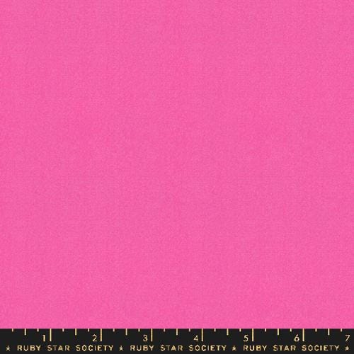 Warp Weft Hue in Vibrant Pink by Ruby Star Society Fabric