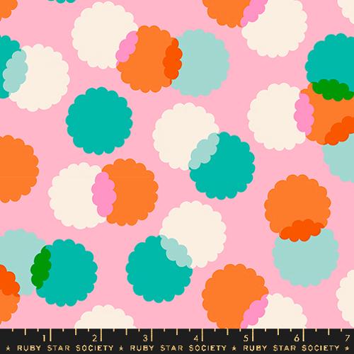Eye Candy “Puffs” in Posy by Ruby Star Society Fabric