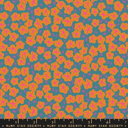 Bird Is The Word “Moonflower” in Storytime by Ruby Star Society Fabric