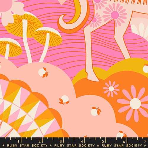 Carousel “Daydreamer” in Zinnia by Ruby Star Society Fabric
