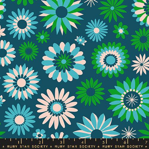 Carousel “Kaleidoscope” in Light Galaxy by Ruby Star Society Fabric
