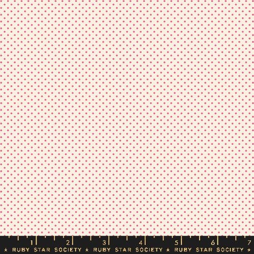 Ooh Lucky Lucky "Mini Dot" in Natural by Ruby Star Society Fabric