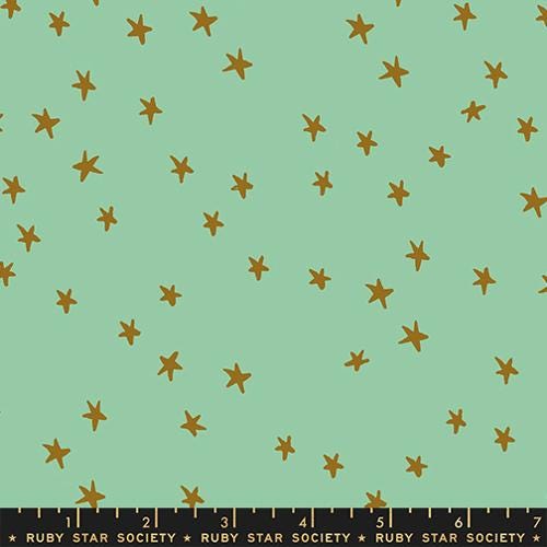 Starry in Moss by Ruby Star Society Fabric