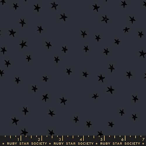 Starry in Charcoal by Ruby Star Society Fabric
