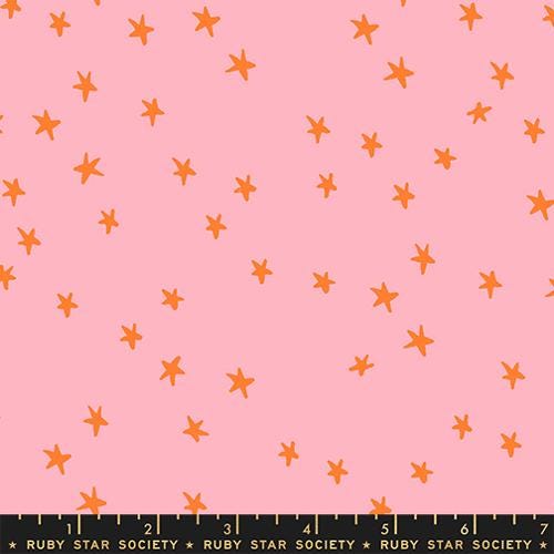Starry in Rosebud by Ruby Star Society Fabric