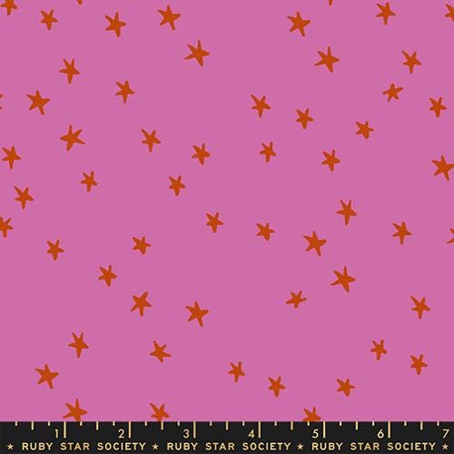 Starry in Heliotrope by Ruby Star Society Fabric