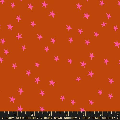 Starry in Cayenne by Ruby Star Society Fabric