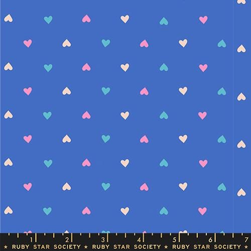 Best Day Ever “Hearts” in Lapis by Ruby Star Society