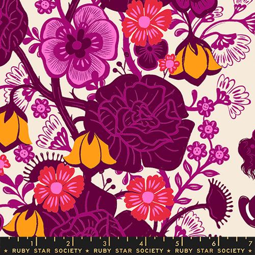 Hello Alice “Rabbit Hole” in Shell by Ruby Star Society Fabric