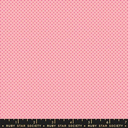 Catnap “Mini Dot” in Rosebud by Ruby Star Society Fabric