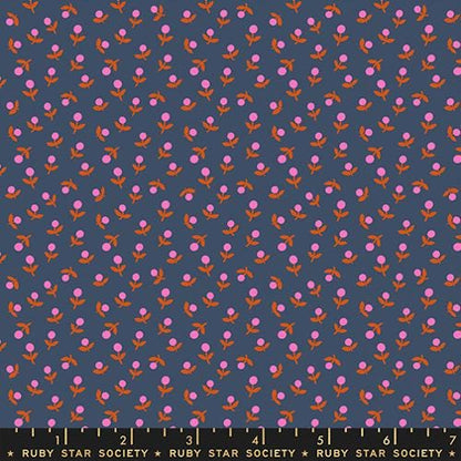 Catnap “Sprout” in Smoke by Ruby Star Society Fabric