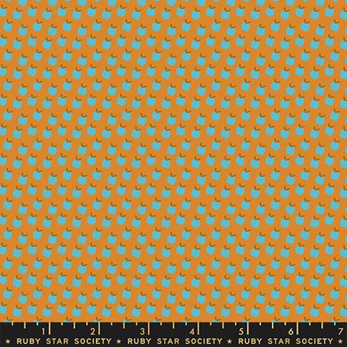 Catnap “Apples” in Caramel by Ruby Star Society Fabric